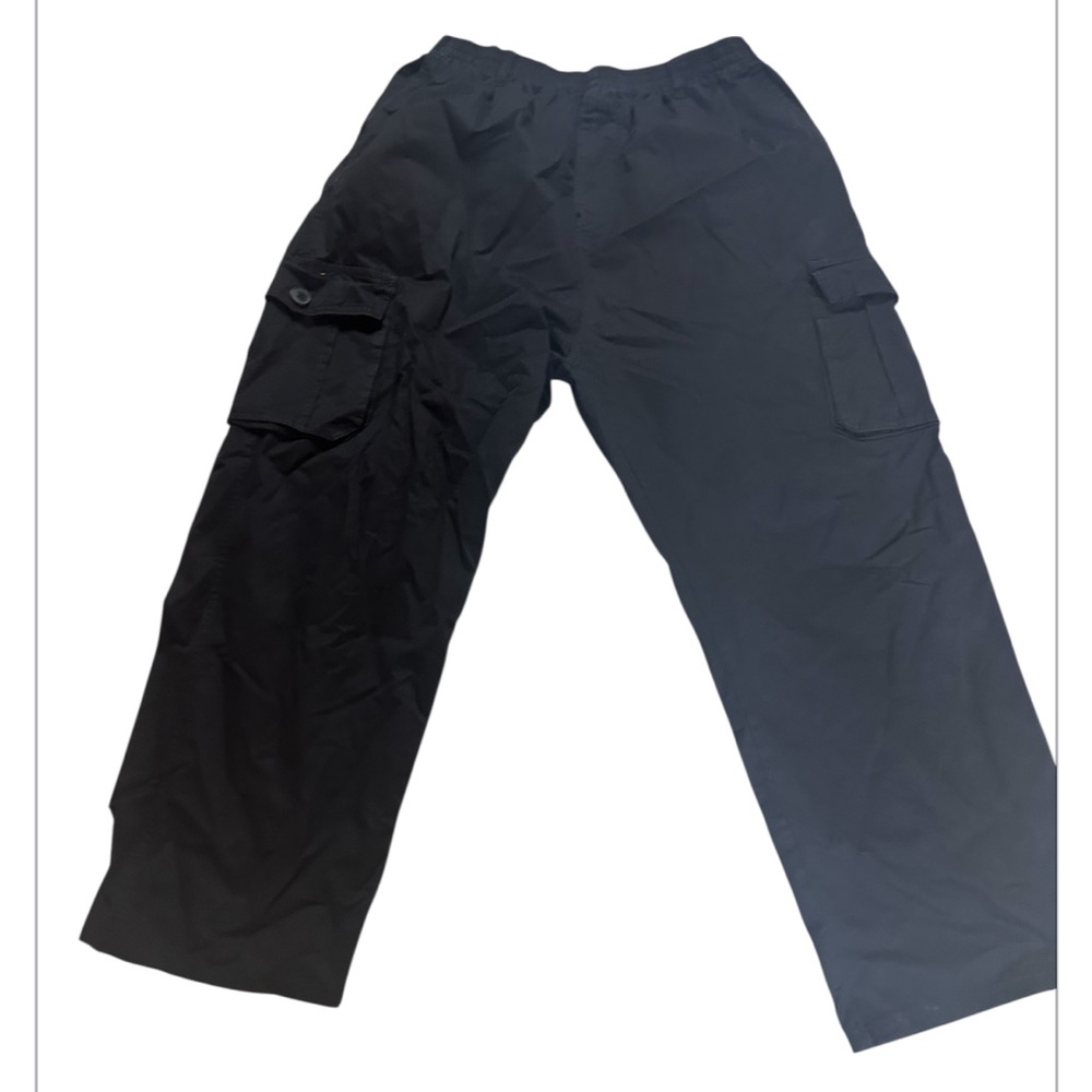 Men's Versatile Black Cargo Pants